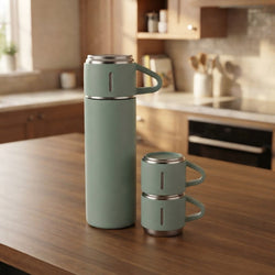 Set de Termo Antiderrames con Tazas
