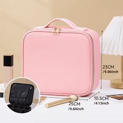 Neceser Organizador de Maquillaje con Espejo